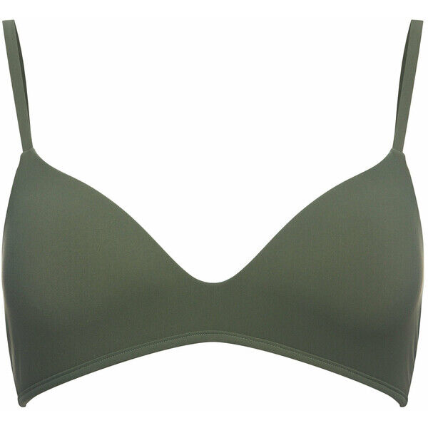 Tory Burch Góra od bikini Solid T-Belt 61382 Zielony