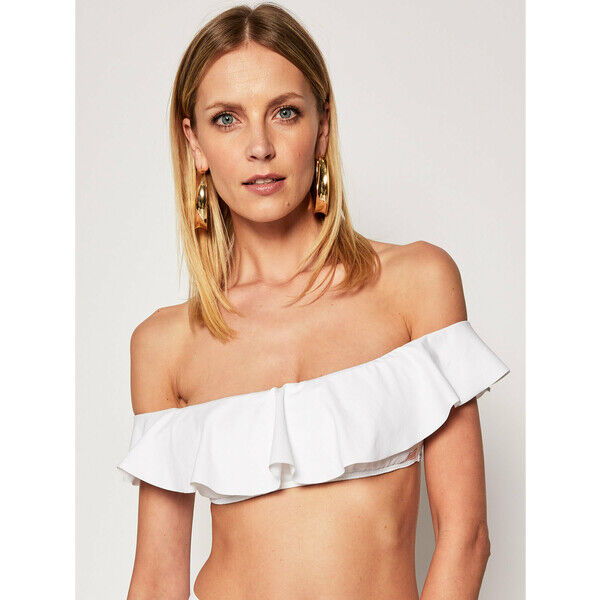 Banana Moon Góra od bikini Tolvo Colorsun 17D10 Biały