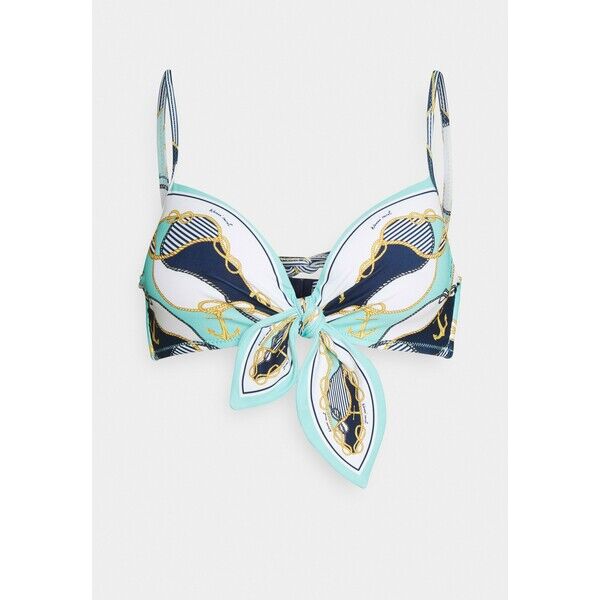 Women Secret SCARF Góra od bikini blue WS581J016