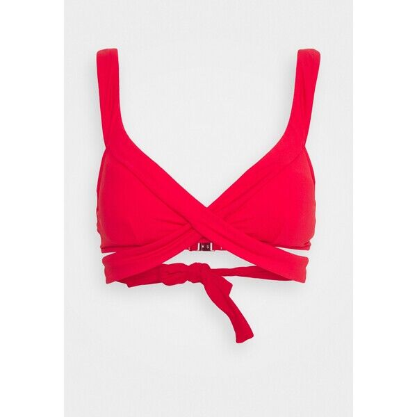 Seafolly ACTIVE WRAP FRONT TRI BRA Góra od bikini chilli S1981J08F