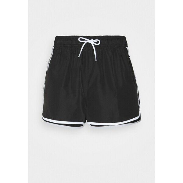 Calvin Klein Swimwear CORE LOGO TAPE Dół od bikini black C1781H016
