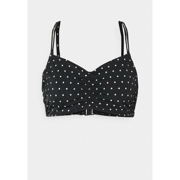 Freya JEWEL CONCEALED BRALETTE Góra od bikini black FR981J015