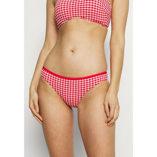 Seafolly CHECK IN HIPSTER Dół od bikini chilli S1981I06U