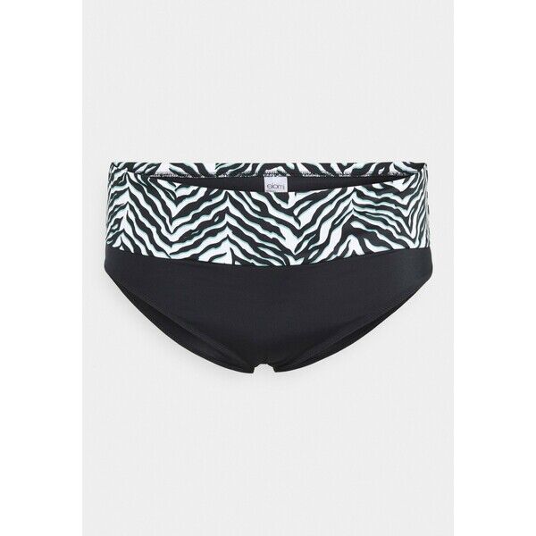 Elomi ZULU RHYTHM FOLD BRIEF Dół od bikini black E0781I006