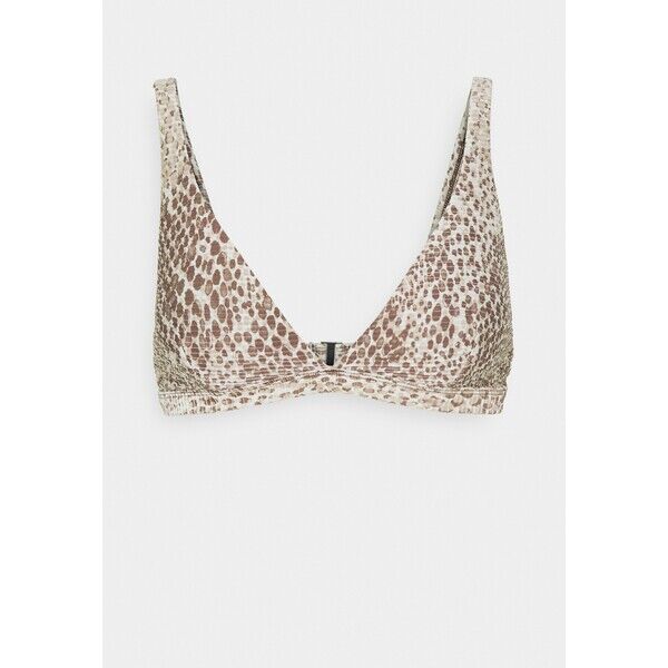 Seafolly SERPENTINE LONGLINE Góra od bikini chocolate S1981J094