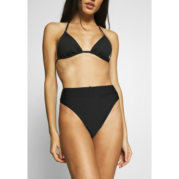 NA-KD MAXI HIGH WAIST PANTY Dół od bikini black NAA81I00B