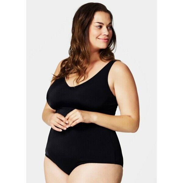 Zizzi Kostium kąpielowy black Z1781G000