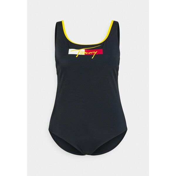 Tommy Hilfiger ONE PIECE Kostium kąpielowy desert sky TO181G01G