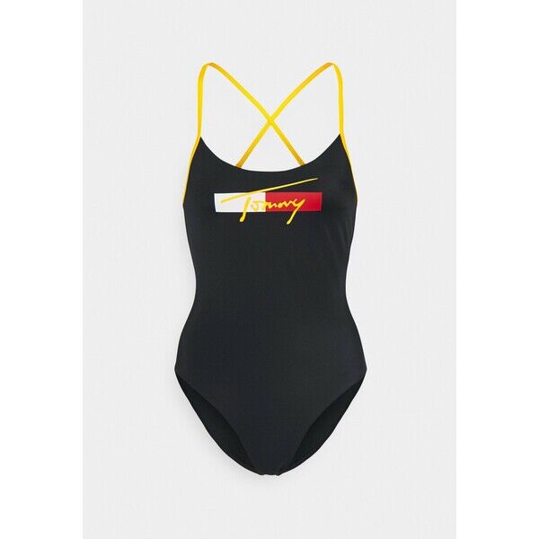 Tommy Hilfiger CHEEKY ONE PIECE Kostium kąpielowy desert sky TO181G01J
