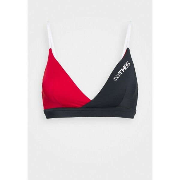 Tommy Hilfiger TRIANGLE BRALETTE Góra od bikini primary red TO181J02O