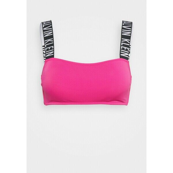 Calvin Klein Swimwear INTENSE POWER BANDEAU Góra od bikini stunning orchid C1781J024