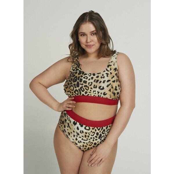 Zizzi Dół od bikini beige Z1781I014