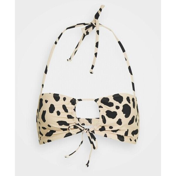 NA-KD FRONT BOW Góra od bikini beige NAA81J00P