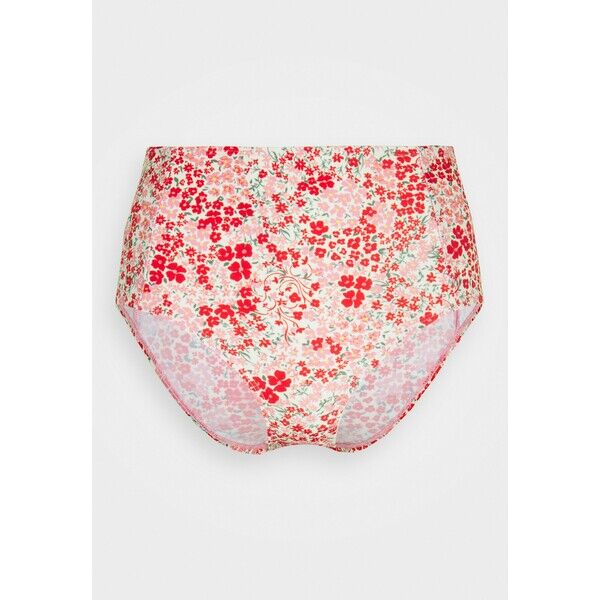 Becksöndergaard FLOFIELD HIGHWAIST BOTTOM Dół od bikini fiery red B1281I003