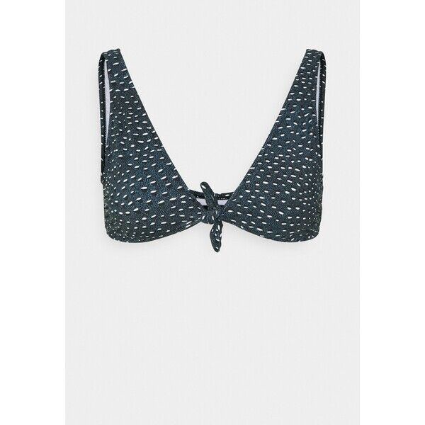 Rhythm PEBBLE FRONT TIE TANK Góra od bikini dark indigo 2RH81J00O