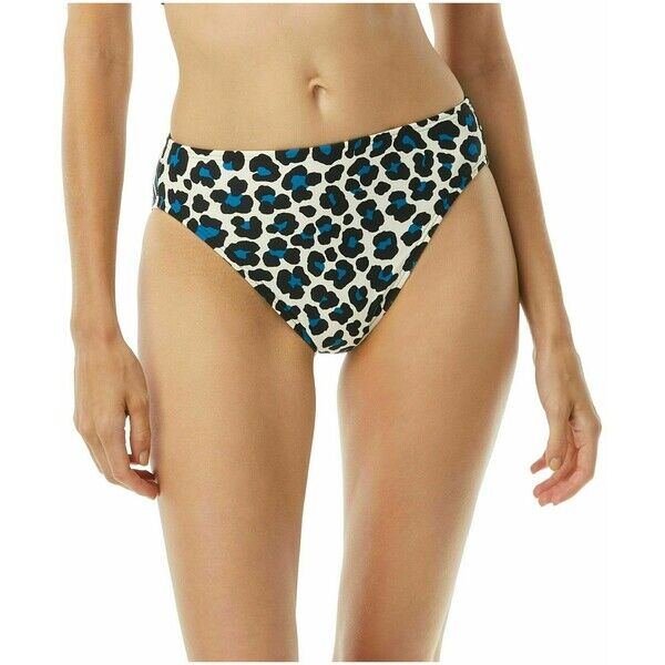 MICHAEL Michael Kors SMALL LEOPARD Dół od bikini blue MK181I016