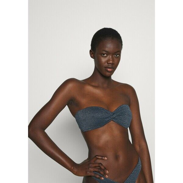 Seafolly STARDUST TWIST BANDEAU Góra od bikini indigo S1981J064
