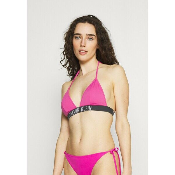 Calvin Klein Swimwear INTENSE POWER TRIANGLE Góra od bikini stunning orchid C1781J029