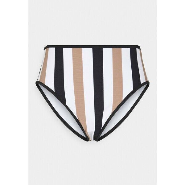 Freya SAIL HIGH WAIST BRIEF Dół od bikini white/black FR981I010