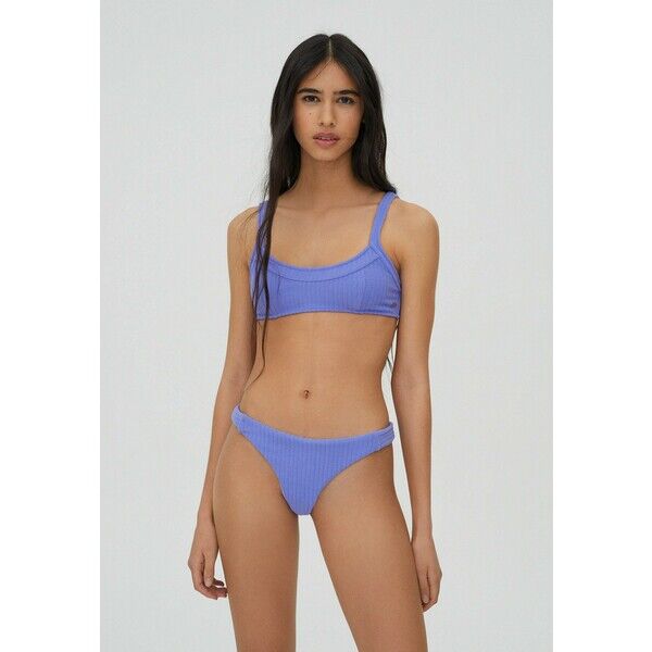 PULL&BEAR Góra od bikini mottled dark purple PUC81J00Z
