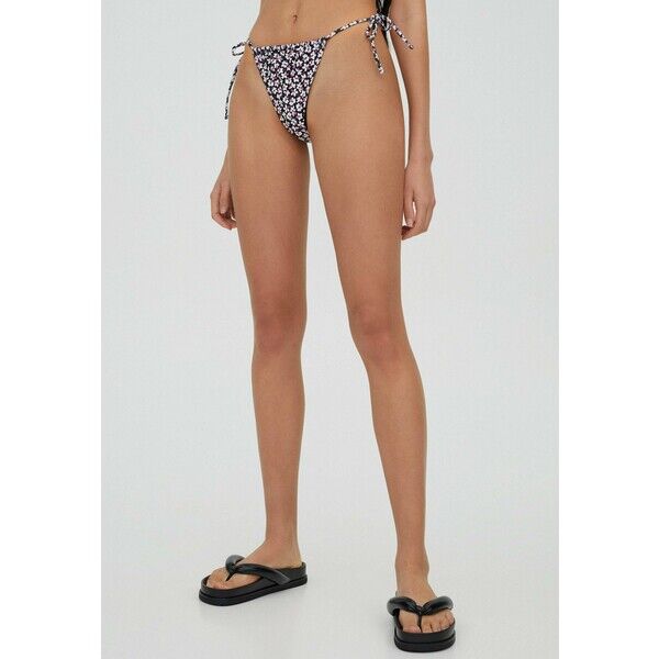 PULL&BEAR Dół od bikini black PUC81I00V