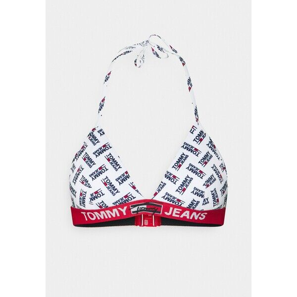 Tommy Hilfiger TRIANGLE FIXED Góra od bikini white TO181J02K