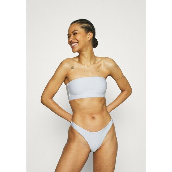 Seafolly ESSENTIALS TUBE TOP HIGH CUT PANT SET Bikini white S1981L007