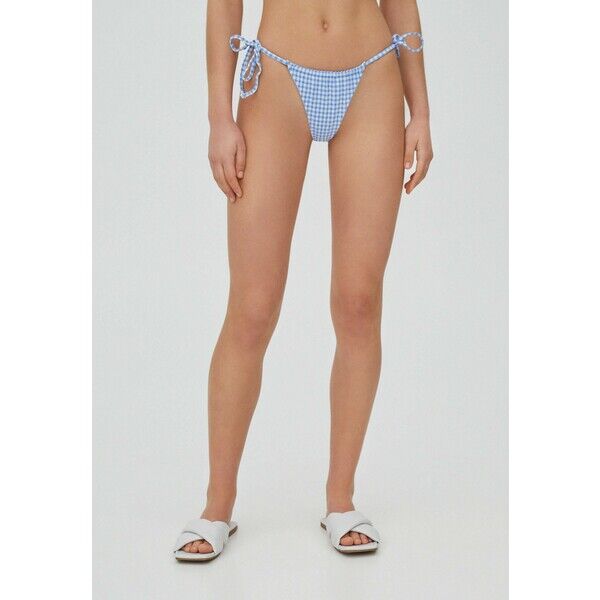 PULL&BEAR Dół od bikini royal blue PUC81I010