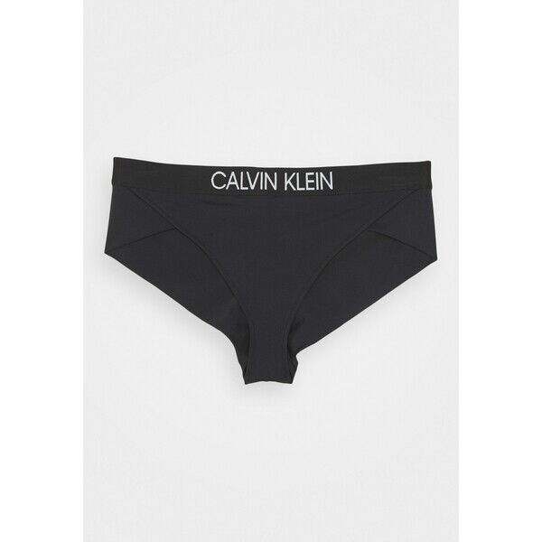 Calvin Klein Swimwear CURVE BRAZILIAN HIPSTER PLUS Dół od bikini black C1781I025