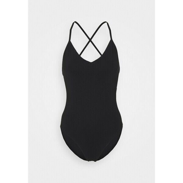 Filippa K MATTE CROSS BACK SWIMSUIT Kostium kąpielowy black F1481G008