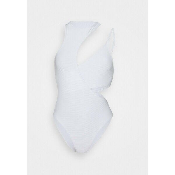 NA-KD CROSSOVER DETAIL SWIMSUIT Kostium kąpielowy white NAA81G00C