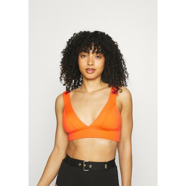 Seafolly ACTIVE BANDED TRI BRA Góra od bikini spicy orange S1981J06R
