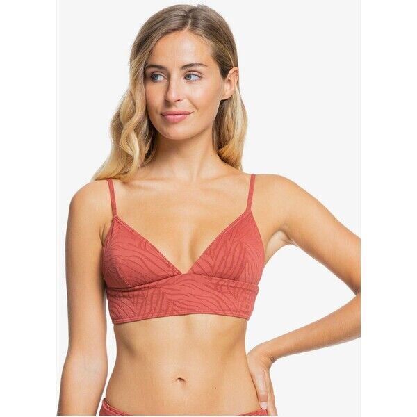 Roxy Góra od bikini marsala RO581J07M