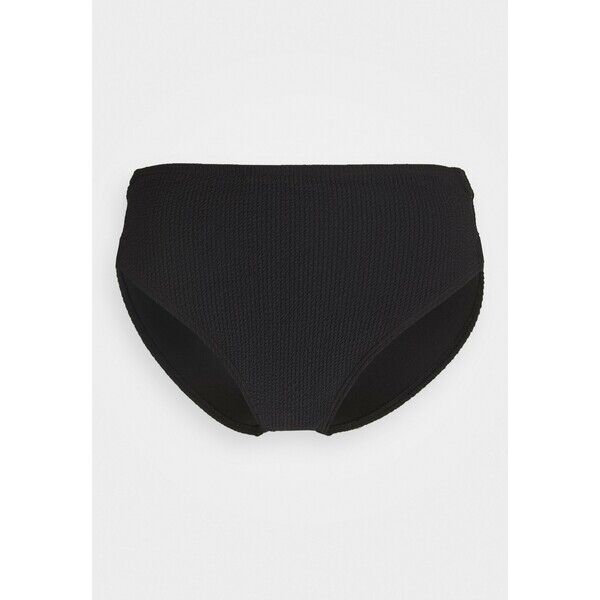 MICHAEL Michael Kors SOLID TEXTURE HIGH LEG BOTTOM Dół od bikini black MK181I011