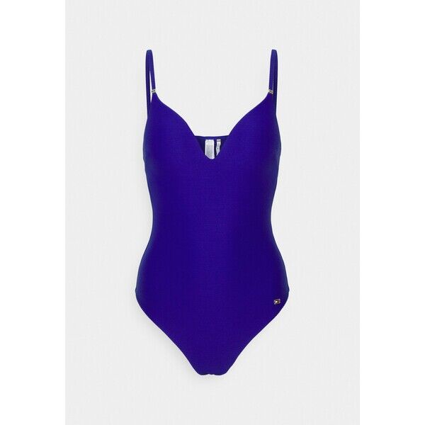 Tommy Hilfiger SOLID ONE PIECE Kostium kąpielowy sapphire blue TO181G01I