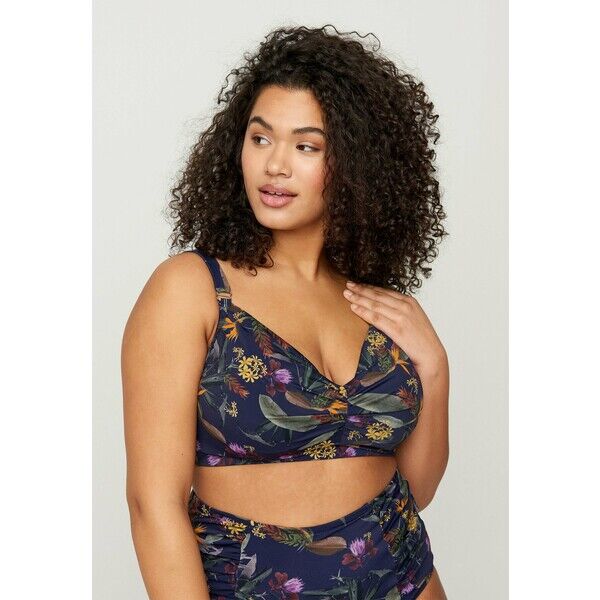 Zizzi Góra od bikini blue Z1781J01V