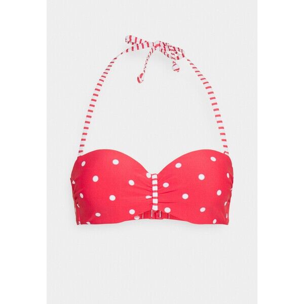 s.Oliver WIRE BAND AUDREY Góra od bikini red/white SO281J01D