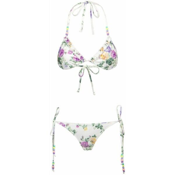 LoveShackFancy Strój kąpielowy LOVESHACKFANCY HARBOR LW011571-spring-garden
