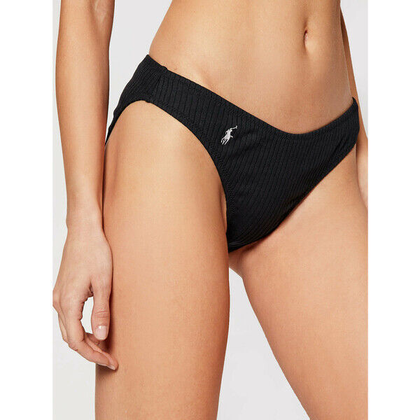 Polo Ralph Lauren Dół od bikini RL0JA97E Czarny