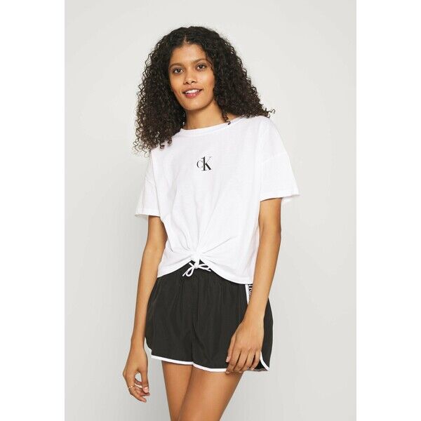 Calvin Klein Swimwear CORE LOGO TAPE Szorty black C1781H016