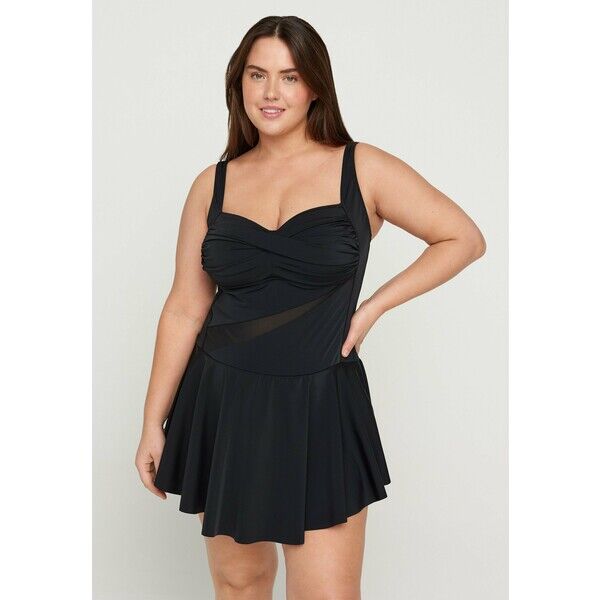 Zizzi Kostium kąpielowy black Z1781E002