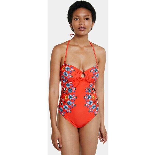 Desigual WAIKIKI Kostium kąpielowy red DE181G00E