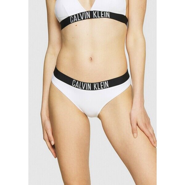 Calvin Klein Swimwear INTENSE POWER CLASSIC Dół od bikini classic white C1781I02A