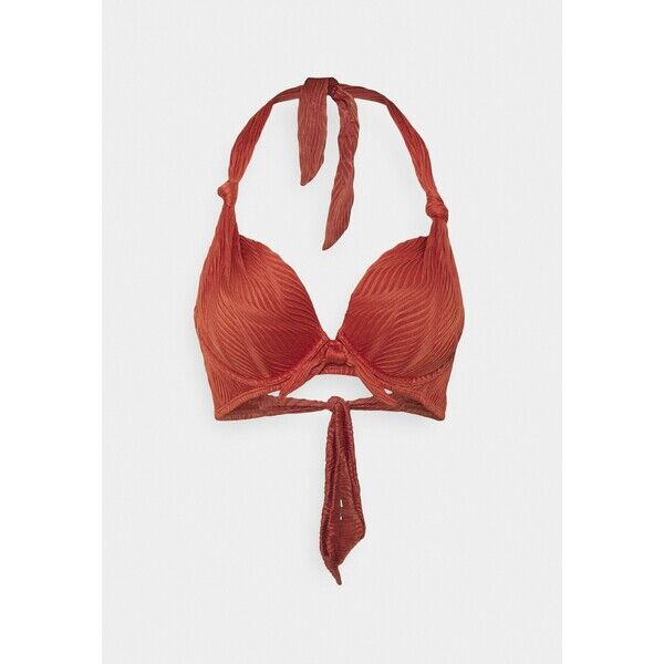 Hunkemöller GALIBI TEXTURE Góra od bikini cinnebar HM181J08K