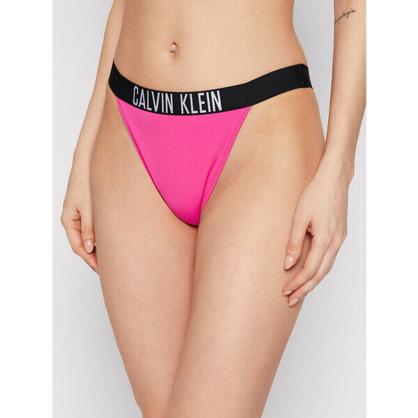 Calvin Klein Swimwear Dół od bikini KW0KW01229 Fioletowy