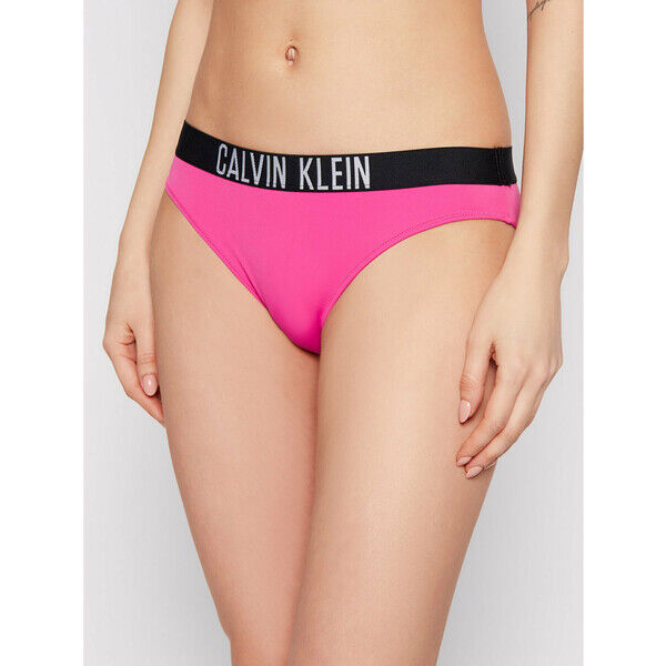 Calvin Klein Swimwear Dół od bikini KW0KW01233 Fioletowy