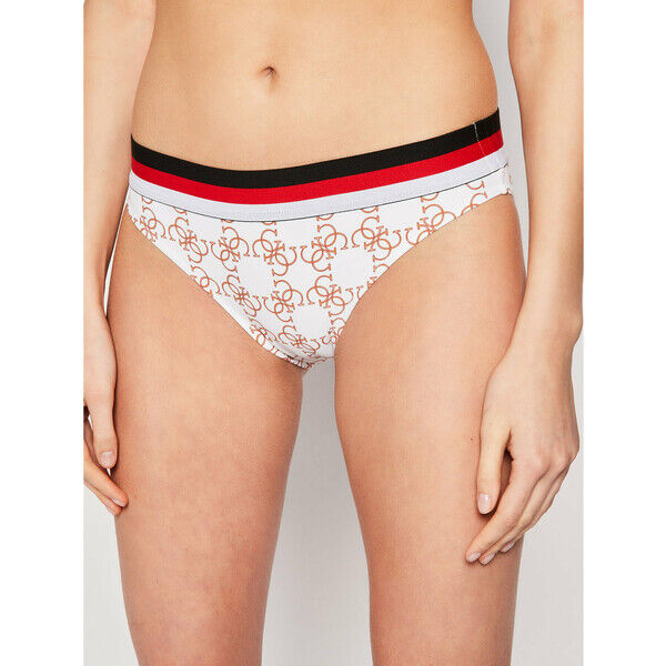 Guess Dół od bikini E02O15 MC03I Biały