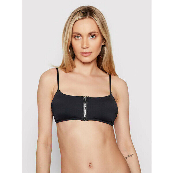KARL LAGERFELD Góra od bikini KL20WTP35 Czarny