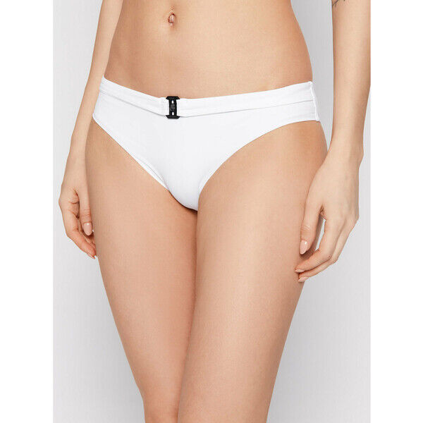 KARL LAGERFELD Dół od bikini Bottom KL20WBT04 Biały
