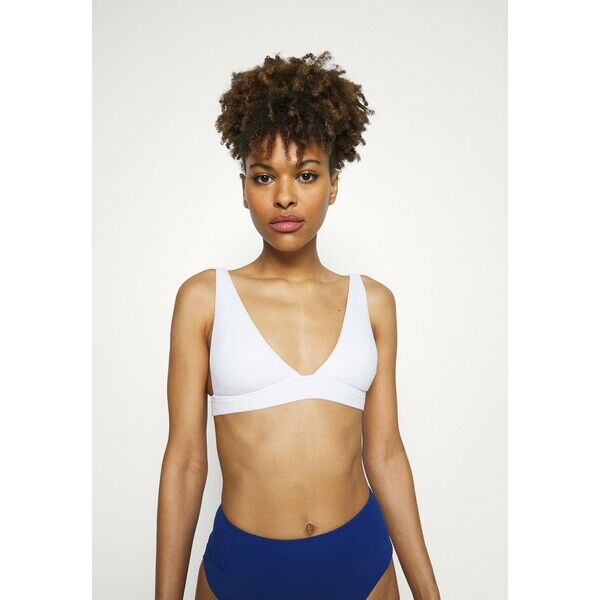 aerie ELONGATED TRIANGLE BAND Góra od bikini white AEF81J00O